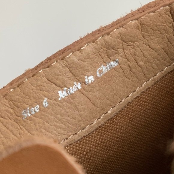 Dolce Vita Bootie Women Size 6M Tan Leather Western Point-toe Booties - Picture 5 of 12